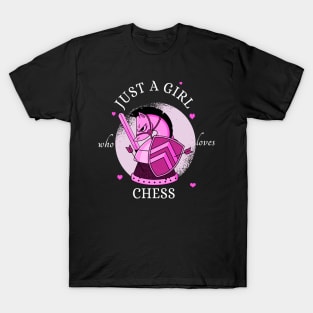 Just A Girl Who Loves Chess T-Shirt